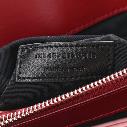 Saint Laurent Calfskin Y Quilted Monogram Medium Loulou Chain Satchel 8 of 11