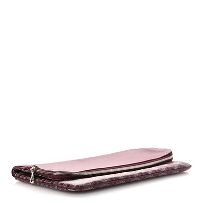 Goyard Goyardine Sainte Marie Soft Clutch Bordeaux 4 of 11