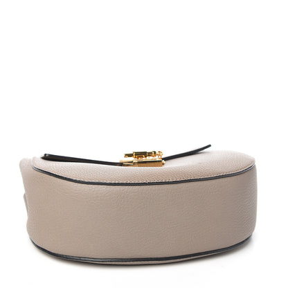 Chloe Grained Lambskin Drew Shoulder Bag Motty Grey 3 of 9