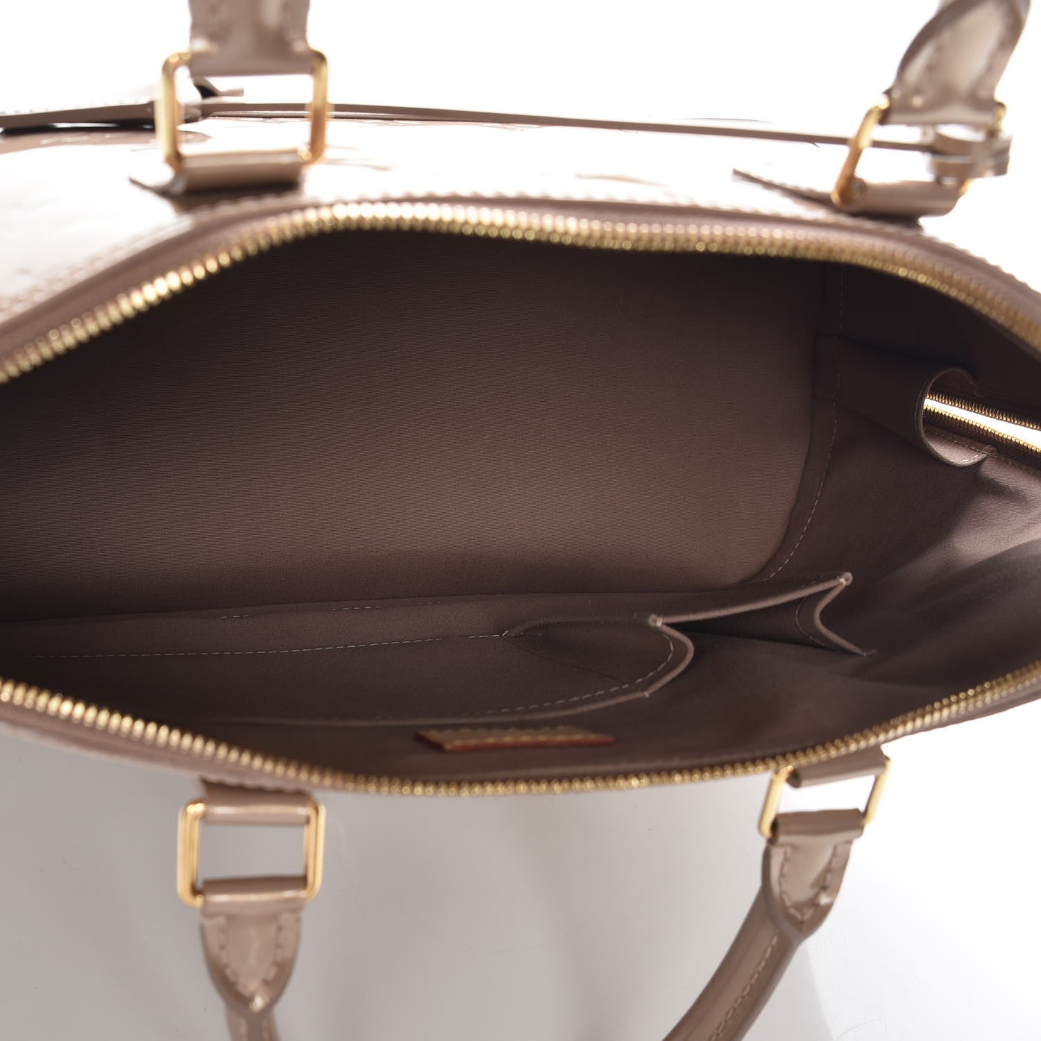 Louis Vuitton Vernis Alma GM Beige Poudre 5 of 6