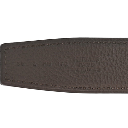 Hermes Box Togo 32mm H Belt 85 34 Black Etain 5 of 8