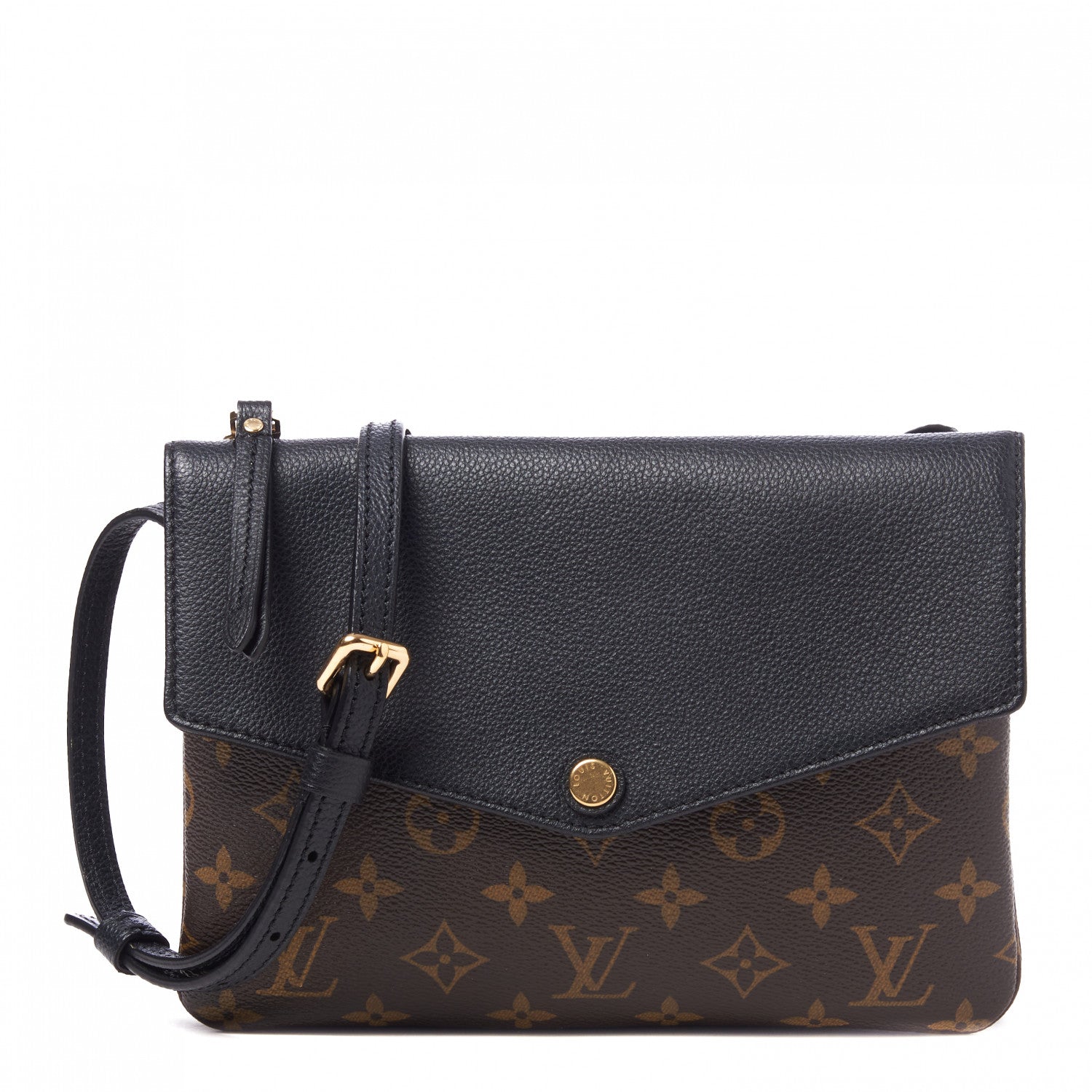 Louis Vuitton Monogram Twice Pochette Black 1 of 7