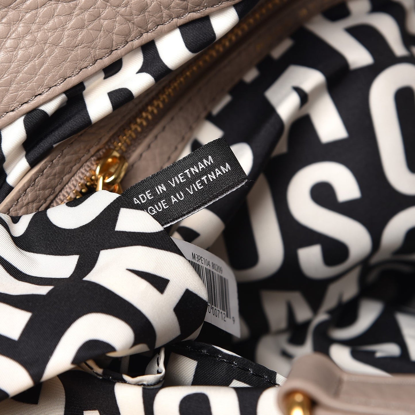 MARC by Calfskin Classic Q Francesca Tote Bag Cement