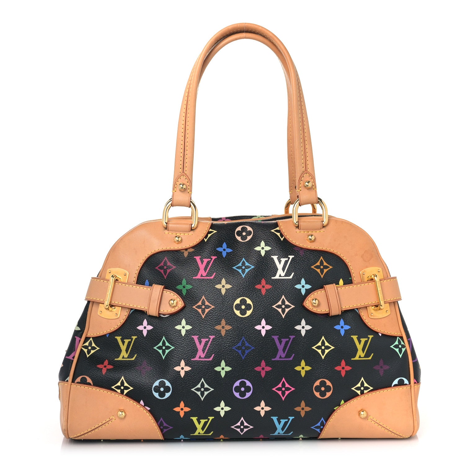 Louis Vuitton Monogram Multicolor Claudia Black 1 of 11