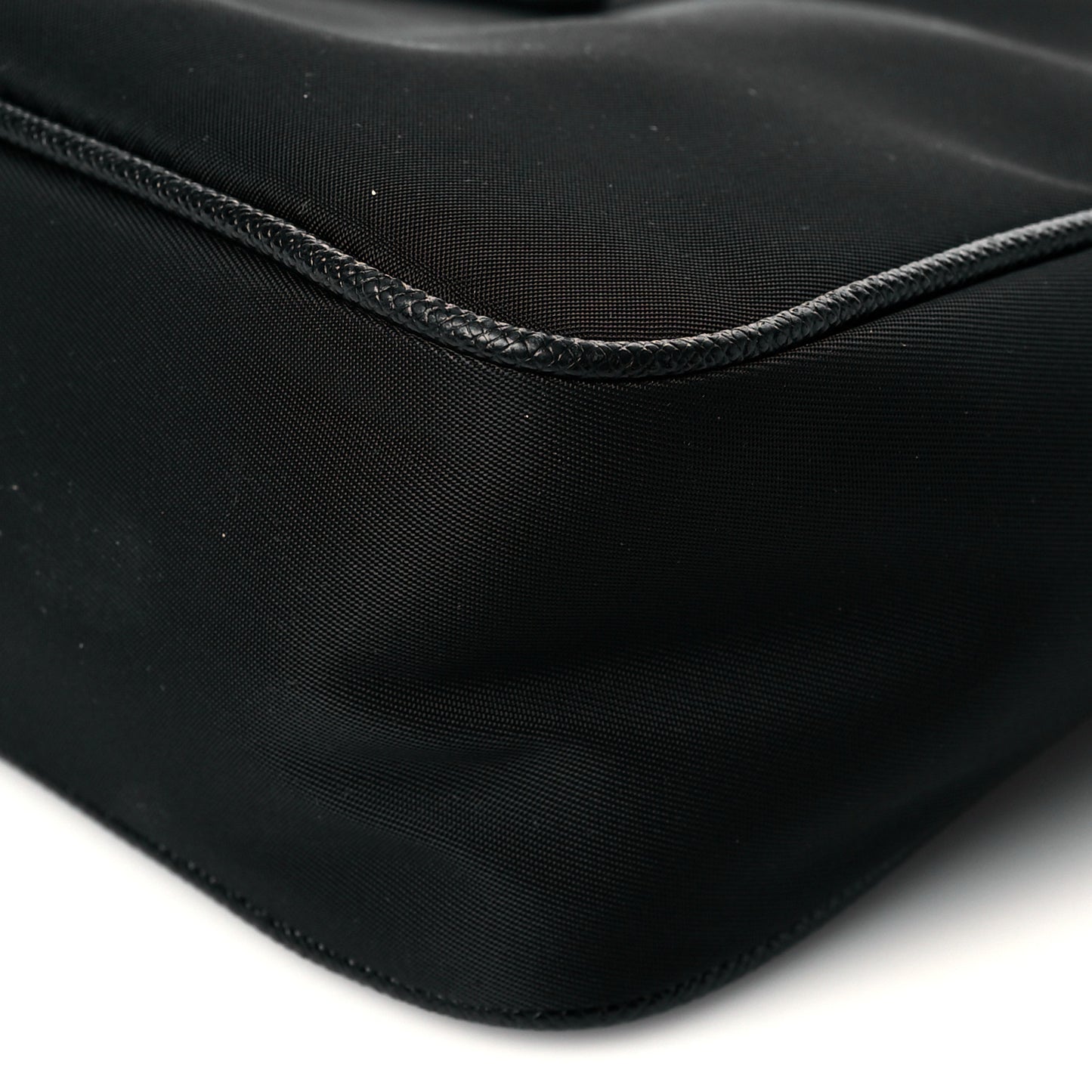 Tessuto Nylon Saffiano Mini Re-Edition 2005 Bag Black
