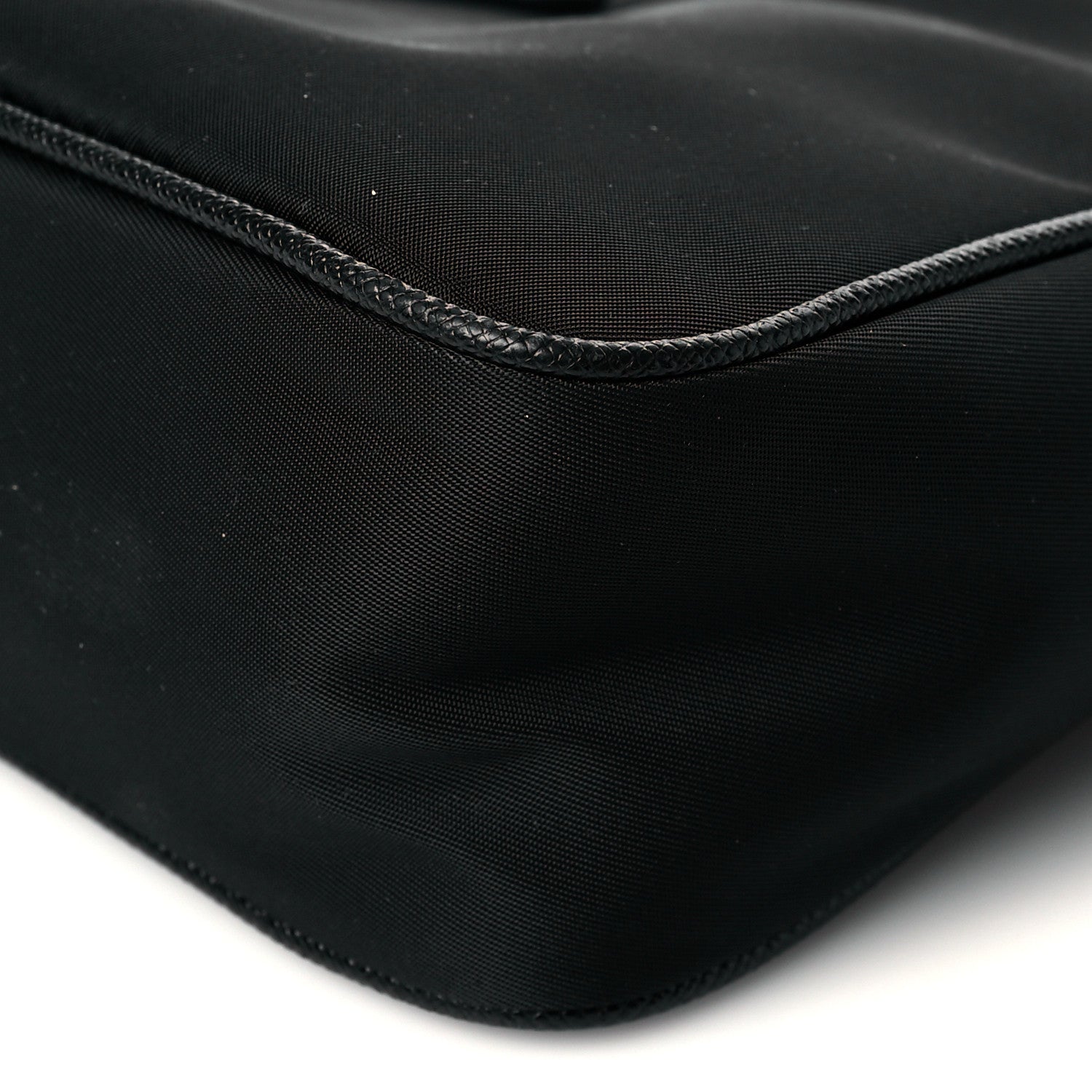 Prada Tessuto Nylon Saffiano Mini Re-Edition 2005 Bag Black 10 of 11