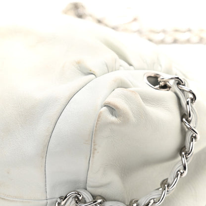 Chanel Lambskin Large Sharpei Shoulder Bag Grey 12 of 15