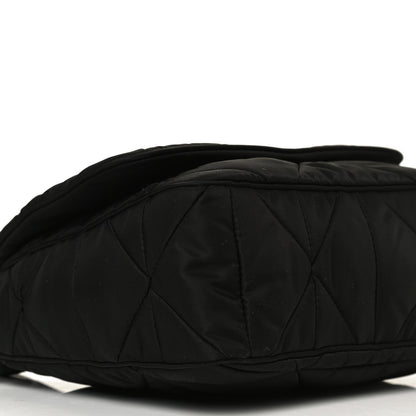 Prada Re-Nylon Quilted Padded Flap Shoulder Bag Black 9 of 10