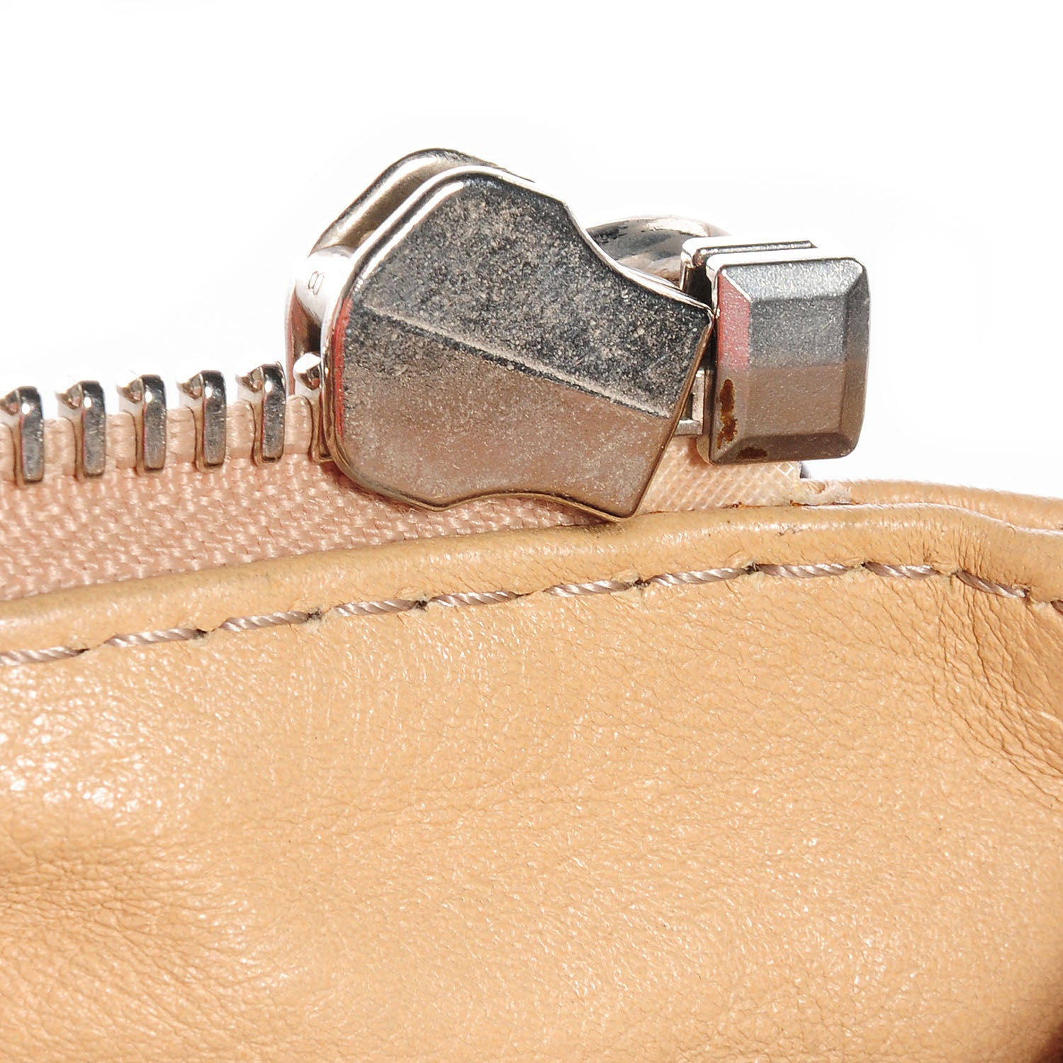 Chloe Leather Medium Paddington Satchel Beige 10 of 10