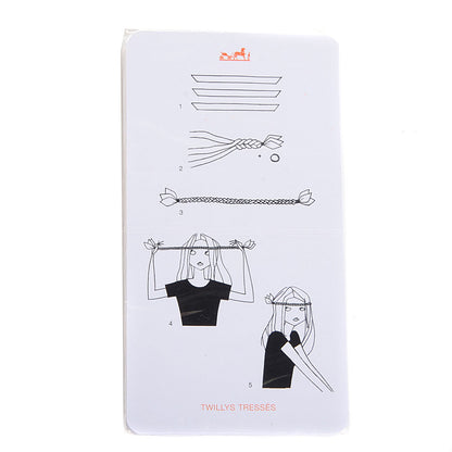 Hermes Knotting Cards Cartes A Nouer Carre Scarf Guide 3 of 4