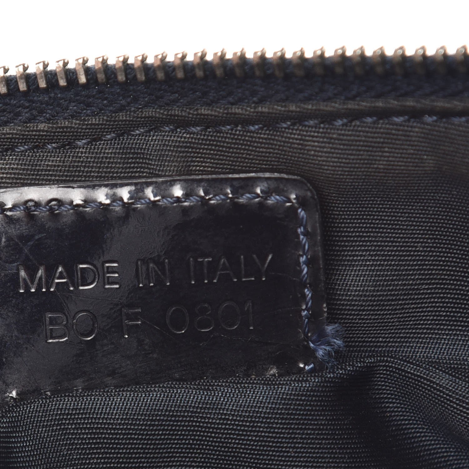 Christian Dior Denim Speedyway Mini Saddle Pochette 7 of 11