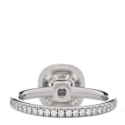Harry Winston Platinum Diamond 1.10ct The One Cushion Shaped Micropave Engagement Ring 47 4 3 of 5