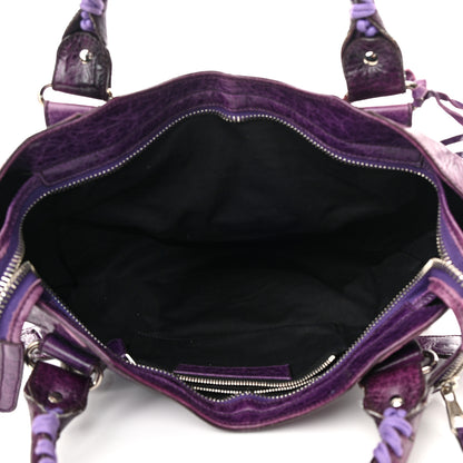 Balenciaga Agneau Giant 21 Silver Hardware City Raisin 5 of 21