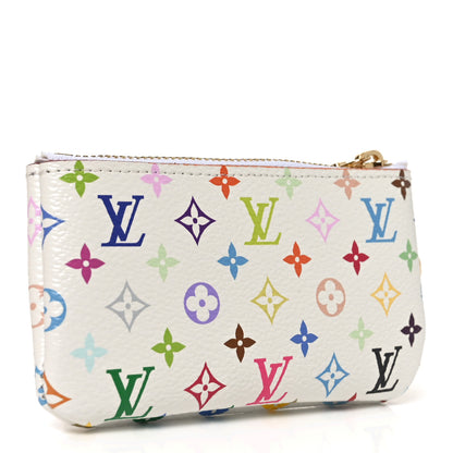 Louis Vuitton LV X TM Monogram Multicolor Key Pouch White 3 of 7