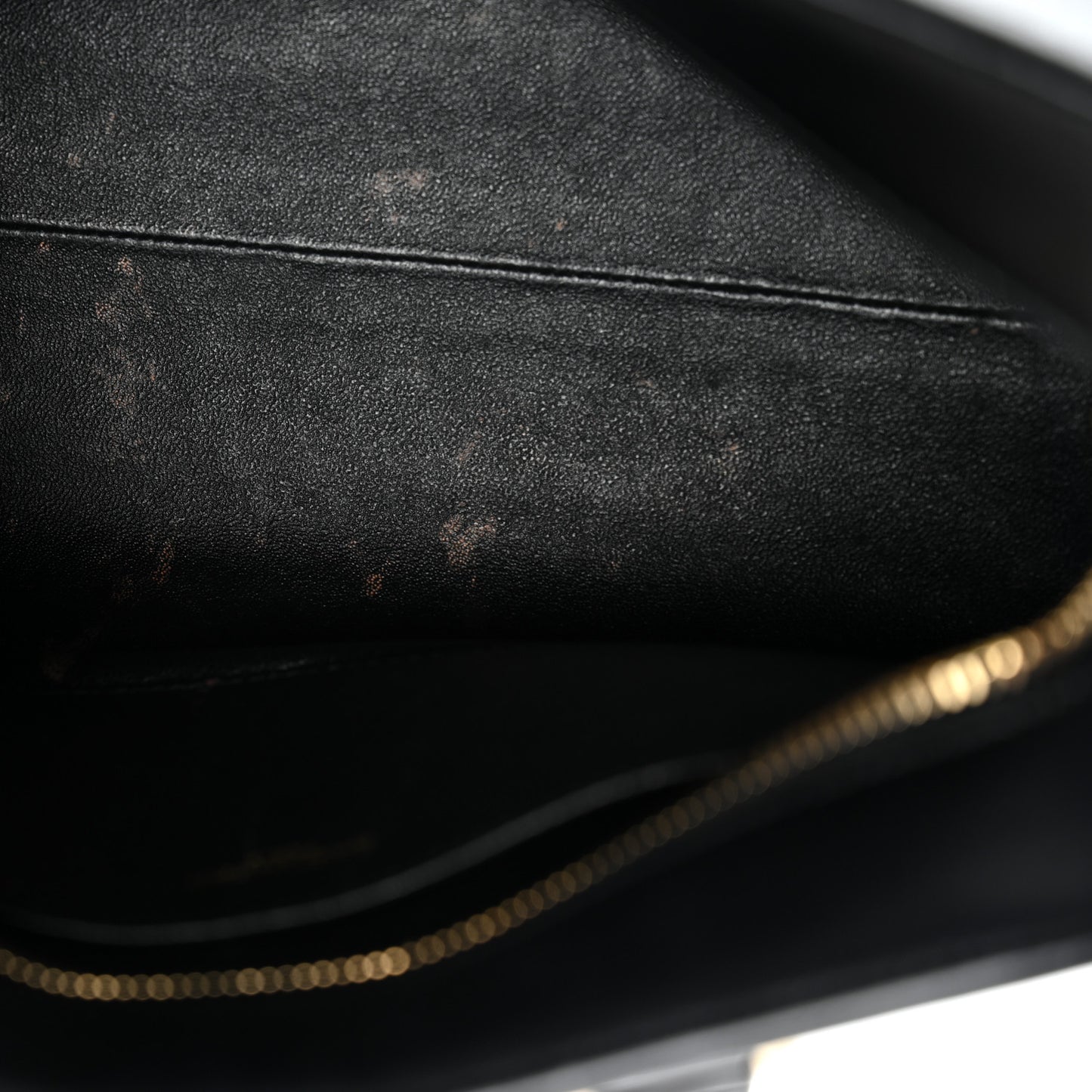 Calfskin Monogram Baby Cabas Black