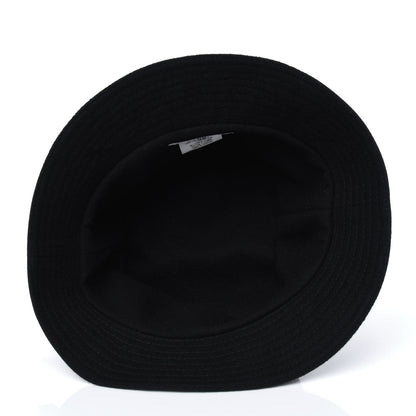 Hermes Cotton Bucket Hat 58 Black 3 of 5