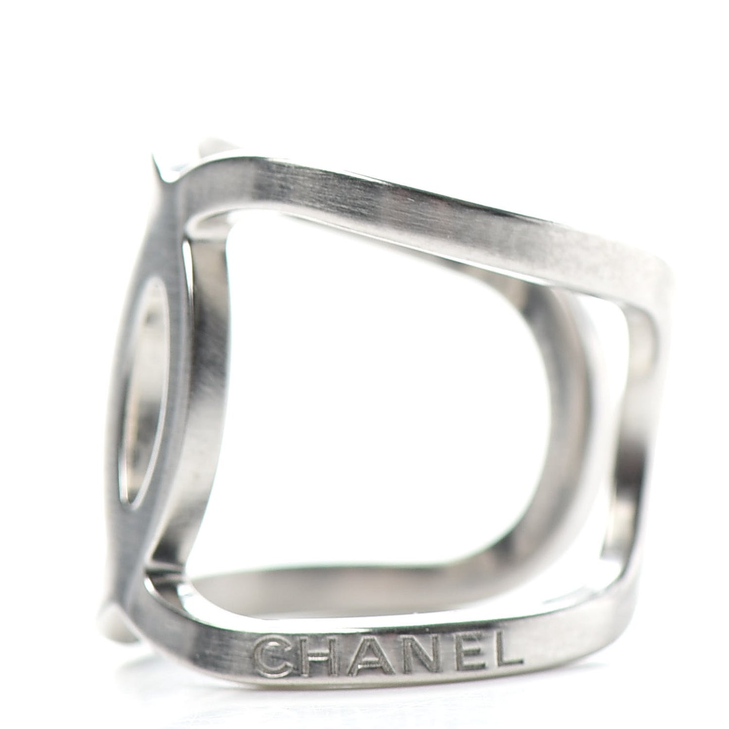 Metal CC Ring 6.25 Silver