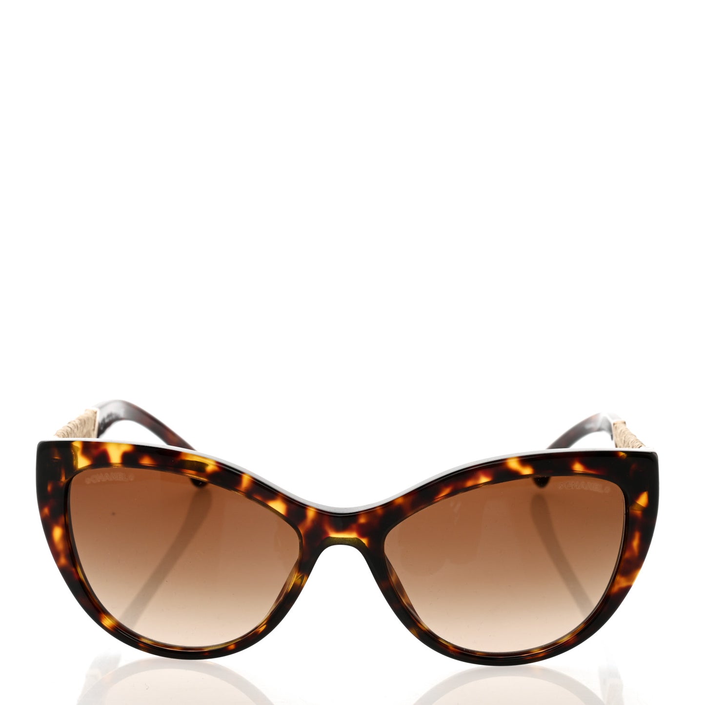 Acetate Rope Cat Eye Sunglasses 5409 Tortoise
