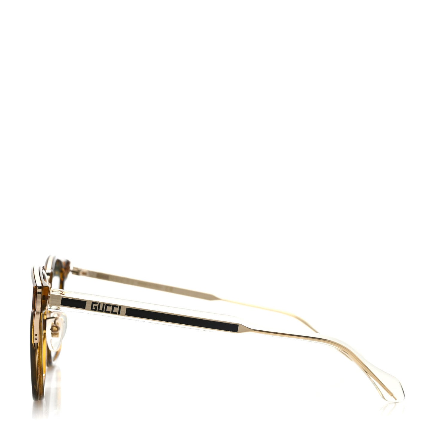 Acetate Specialized Fit Square Sunglasses GG0563SK Havana
