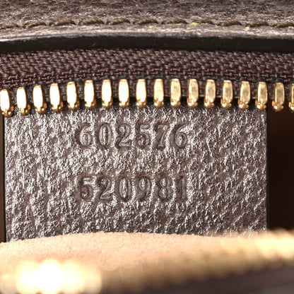 Gucci GG Supreme Monogram Mini Ophidia Top Handle Shoulder Bag Brown 7 of 11