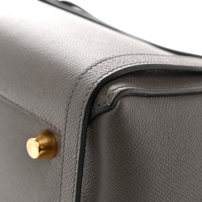 Celine Grained Calfskin Mini Belt Bag Grey 12 of 14
