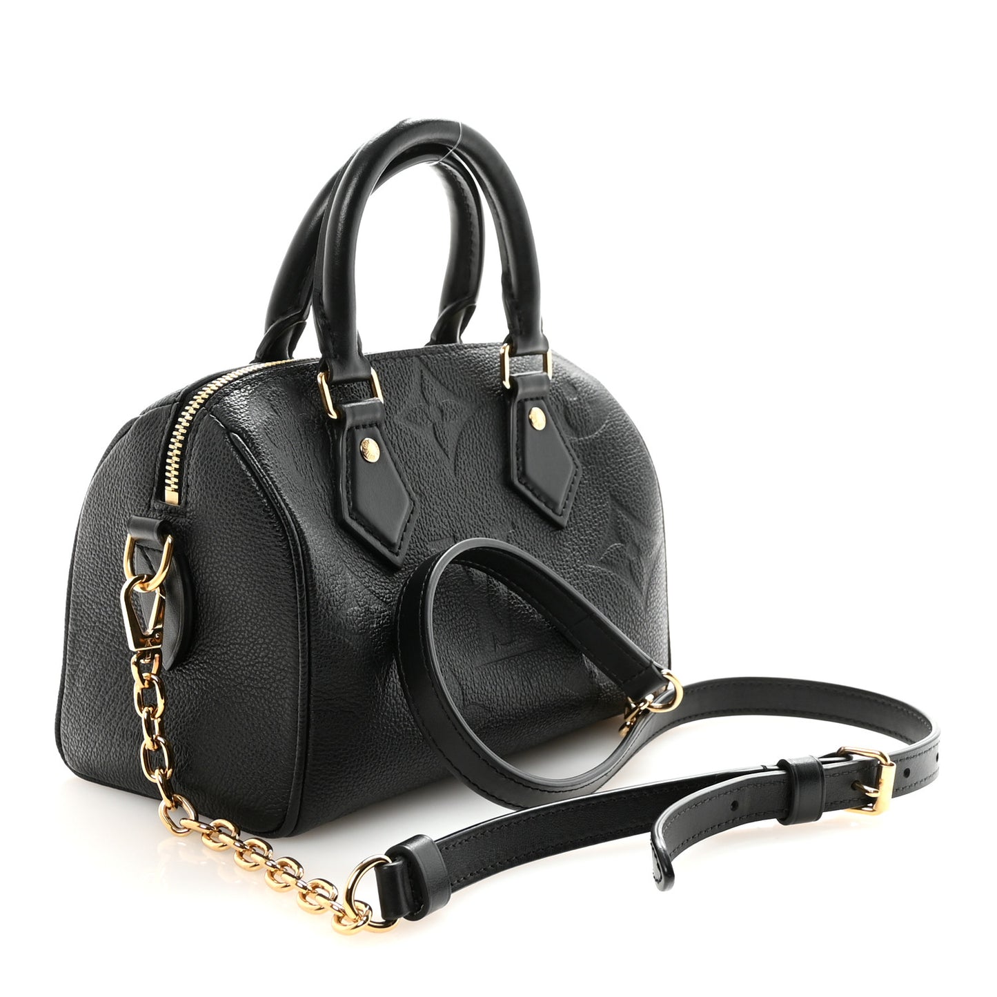 Empreinte Monogram Giant Speedy Bandouliere 20 Black