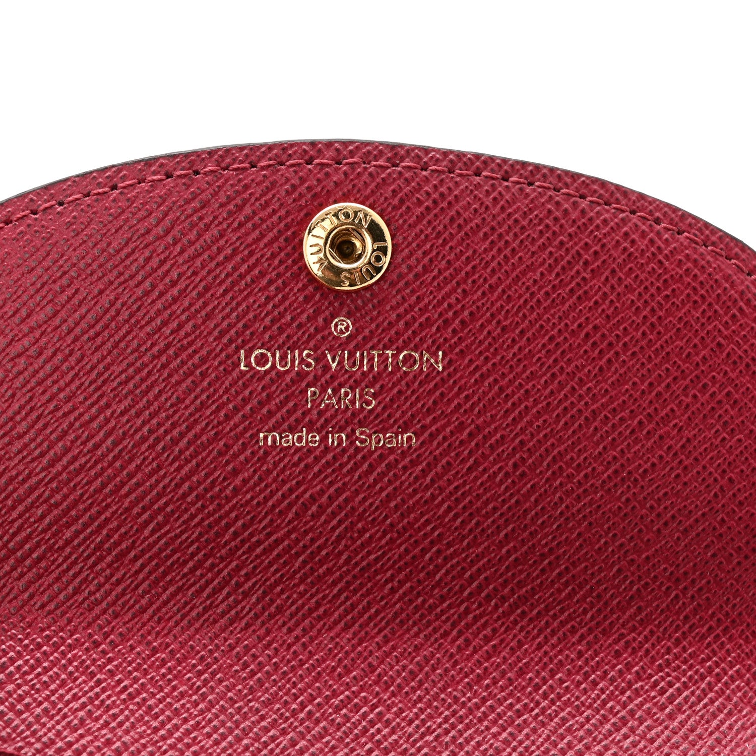 Louis Vuitton Monogram Rosalie Coin Purse Fuchsia 6 of 7