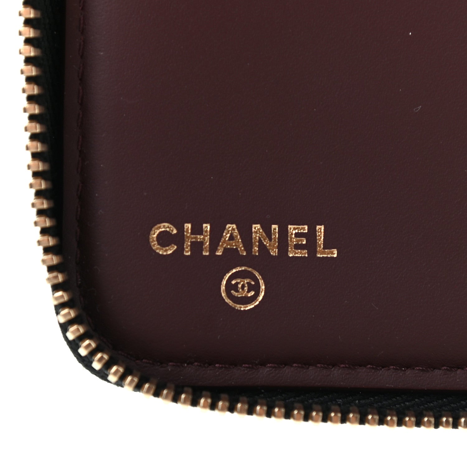 Chanel Caviar Quilted Large Gusset Zip Around Wallet Black 6 of 8