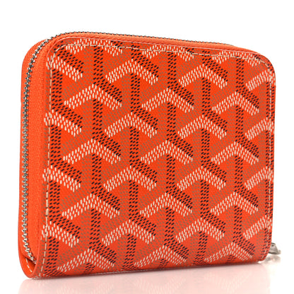 Goyard Goyardine Matignon PM Wallet Orange 3 of 7