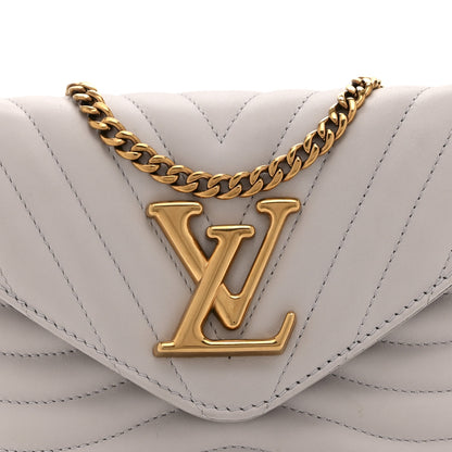 Louis Vuitton Calfskin New Wave Multi Pochette Brume 7 of 9
