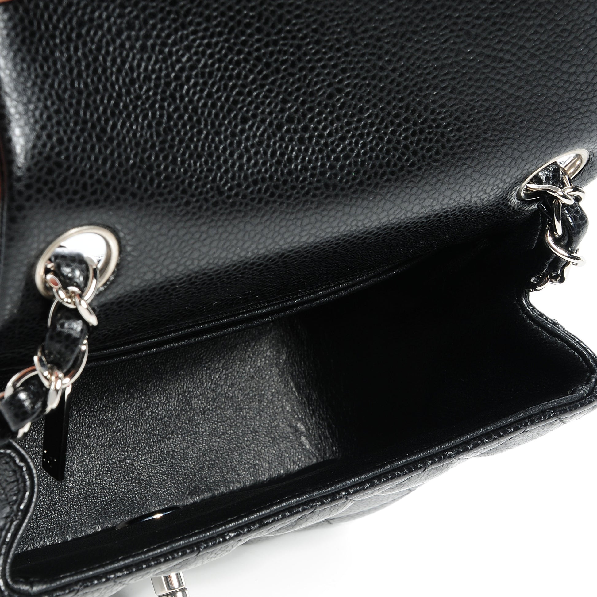 Chanel Caviar Quilted Mini Square Flap Bag Black 5 of 8