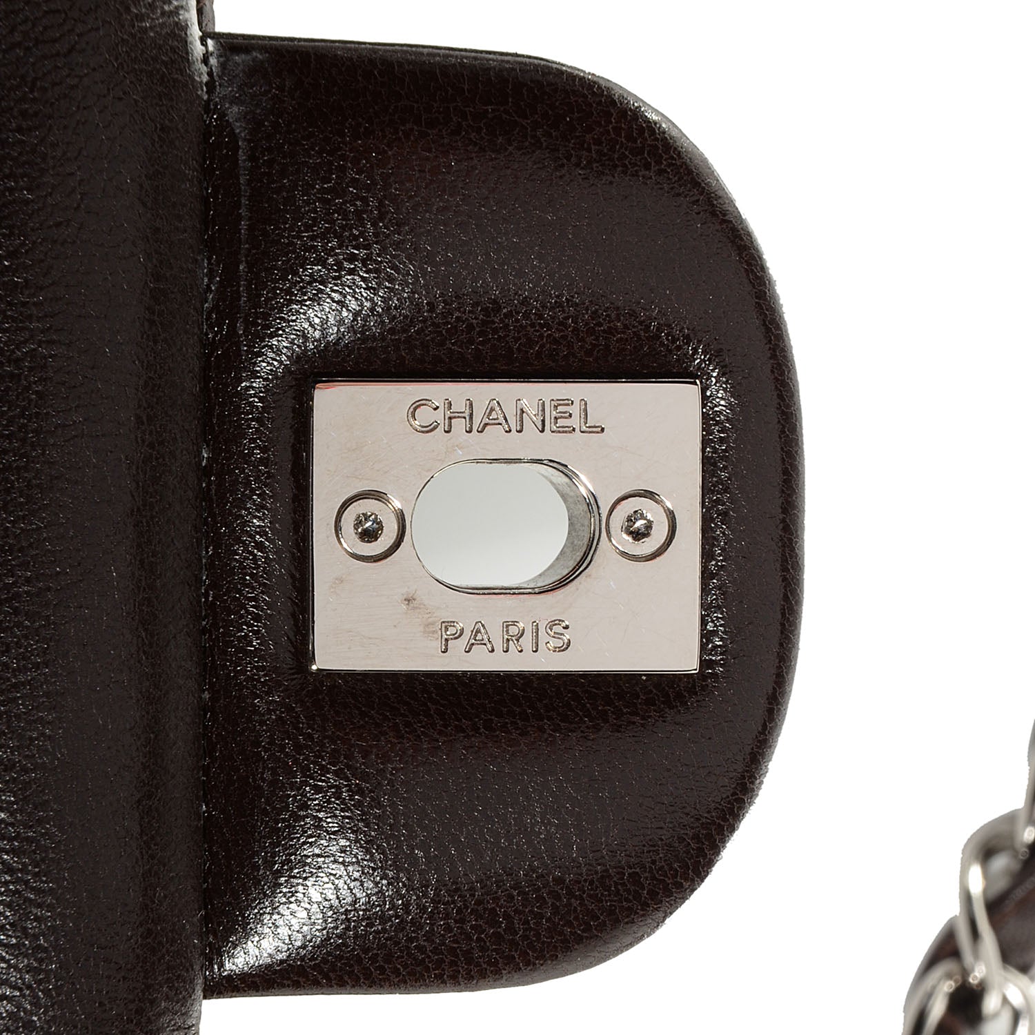 Chanel Lambskin Medium Double Flap Brown 8 of 9