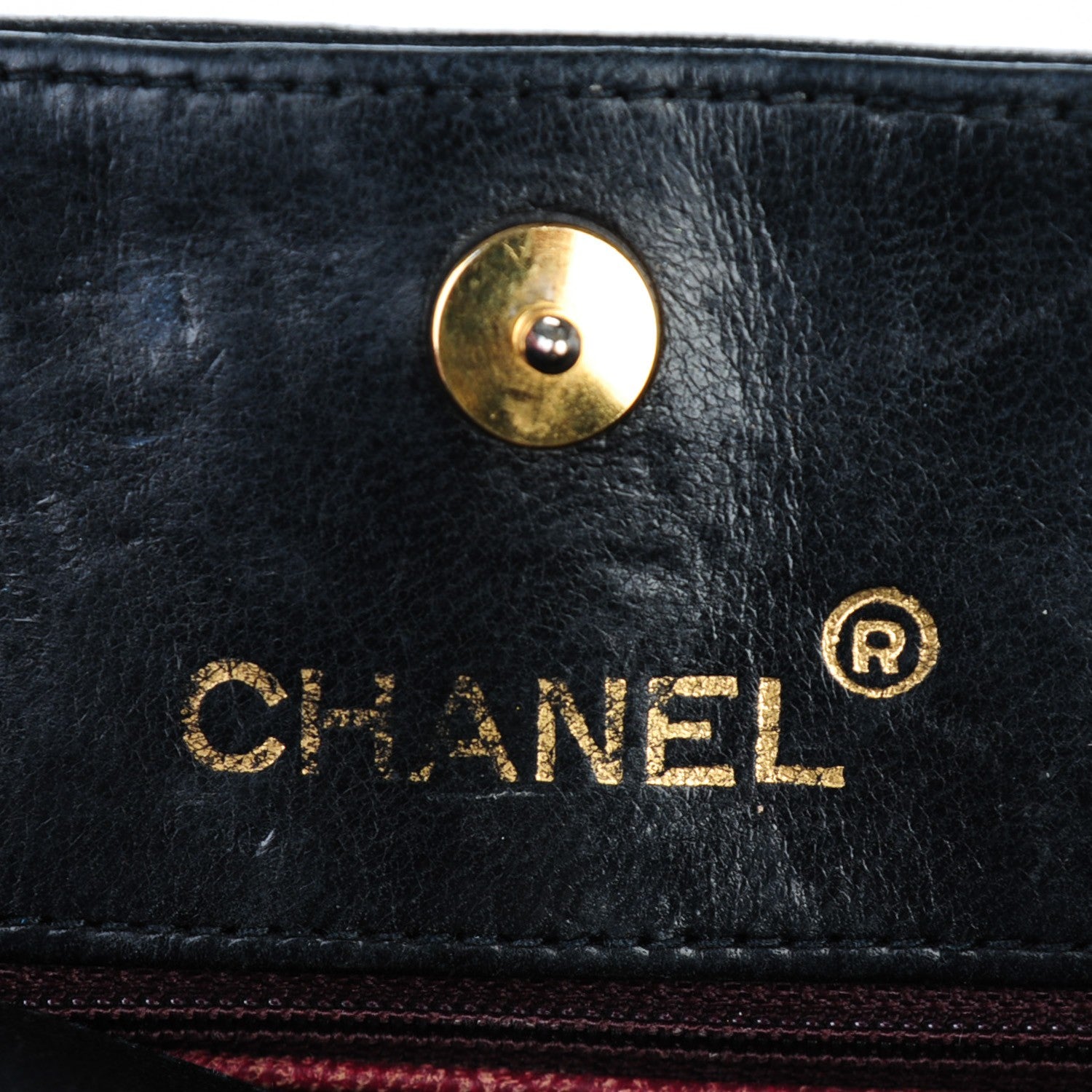 Chanel Lambskin Quilted CC Shoulder Bag Black 6 of 8