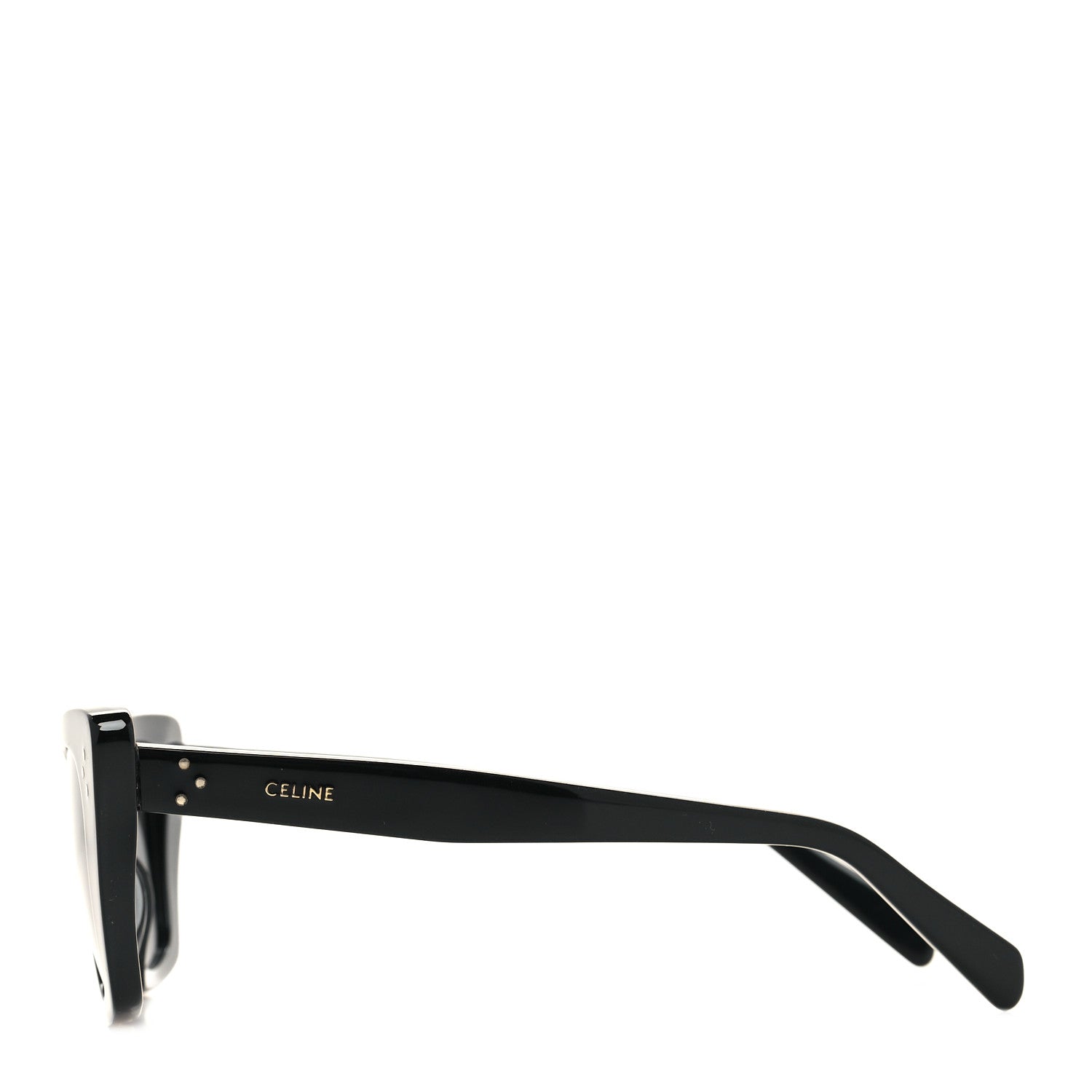 Celine Acetate Cat Eye Sunglasses CL40187I Black 3 of 9