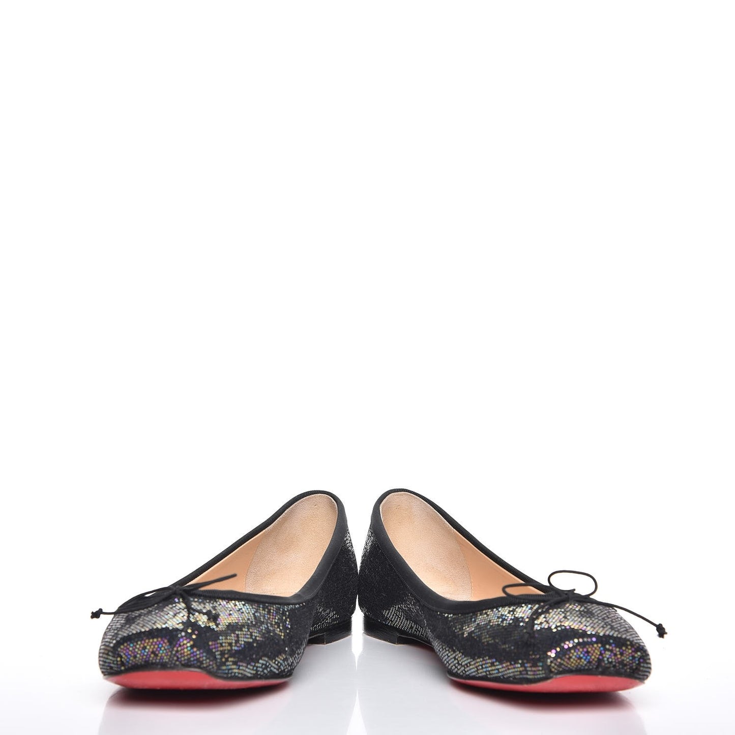 Glitter Spotlight Rosella Flats 38 Blue Khol Black