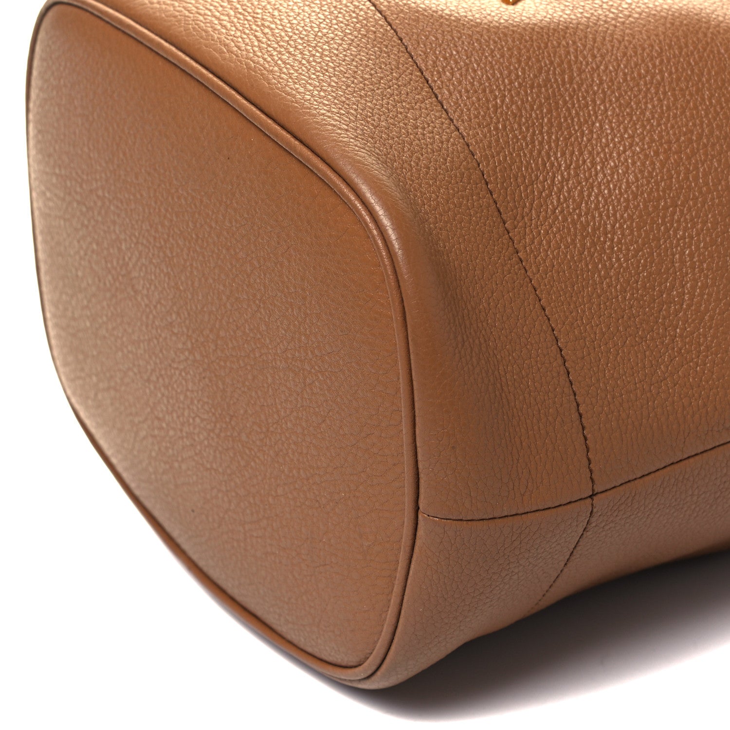 Prada Vitello Daino Bucket Bag Cannella 7 of 7