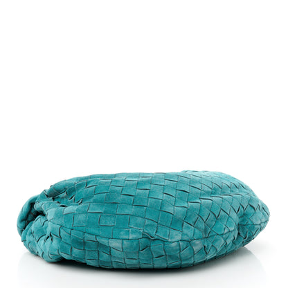 Bottega Veneta Suede Calfskin Intrecciato Teen Jodie Hobo Scuba 3 of 9