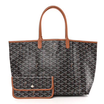 Goyard Goyardine Saint Louis PM Black Gold 1 of 8
