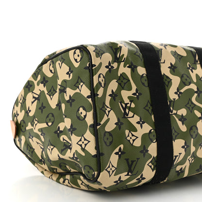 Louis Vuitton Monogram Camouflage Speedy 35 9 of 10