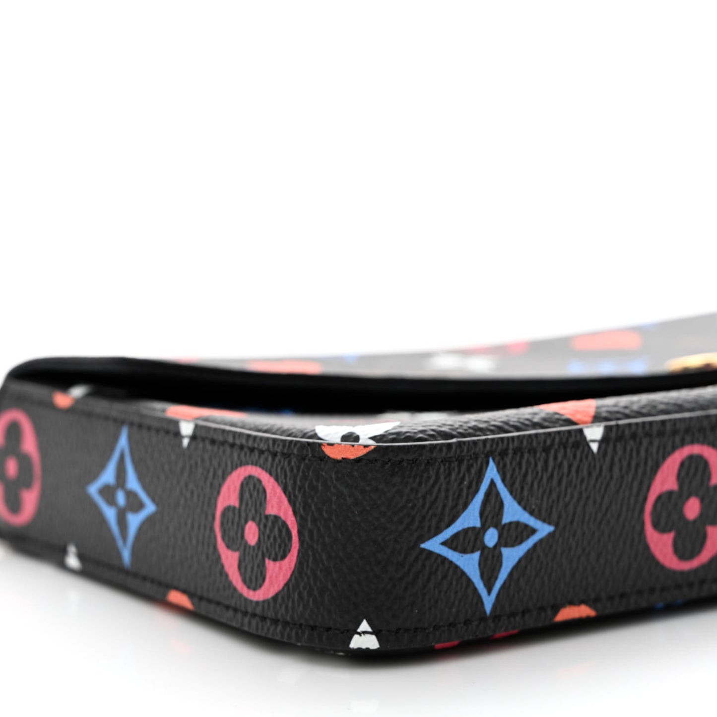 Game On Felicie Chain Wallet Black