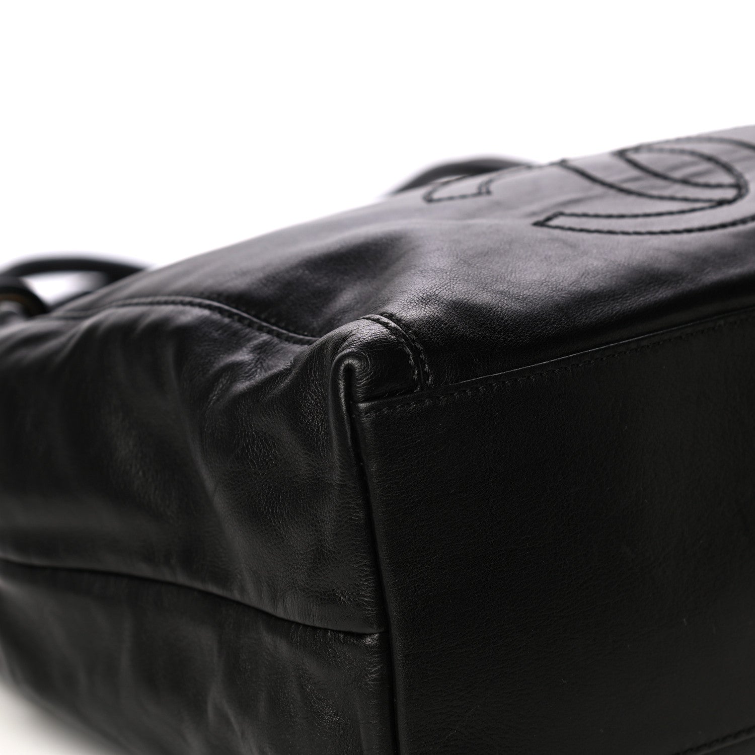 Chanel Lambskin CC Tassel Shoulder Bag Black 8 of 17