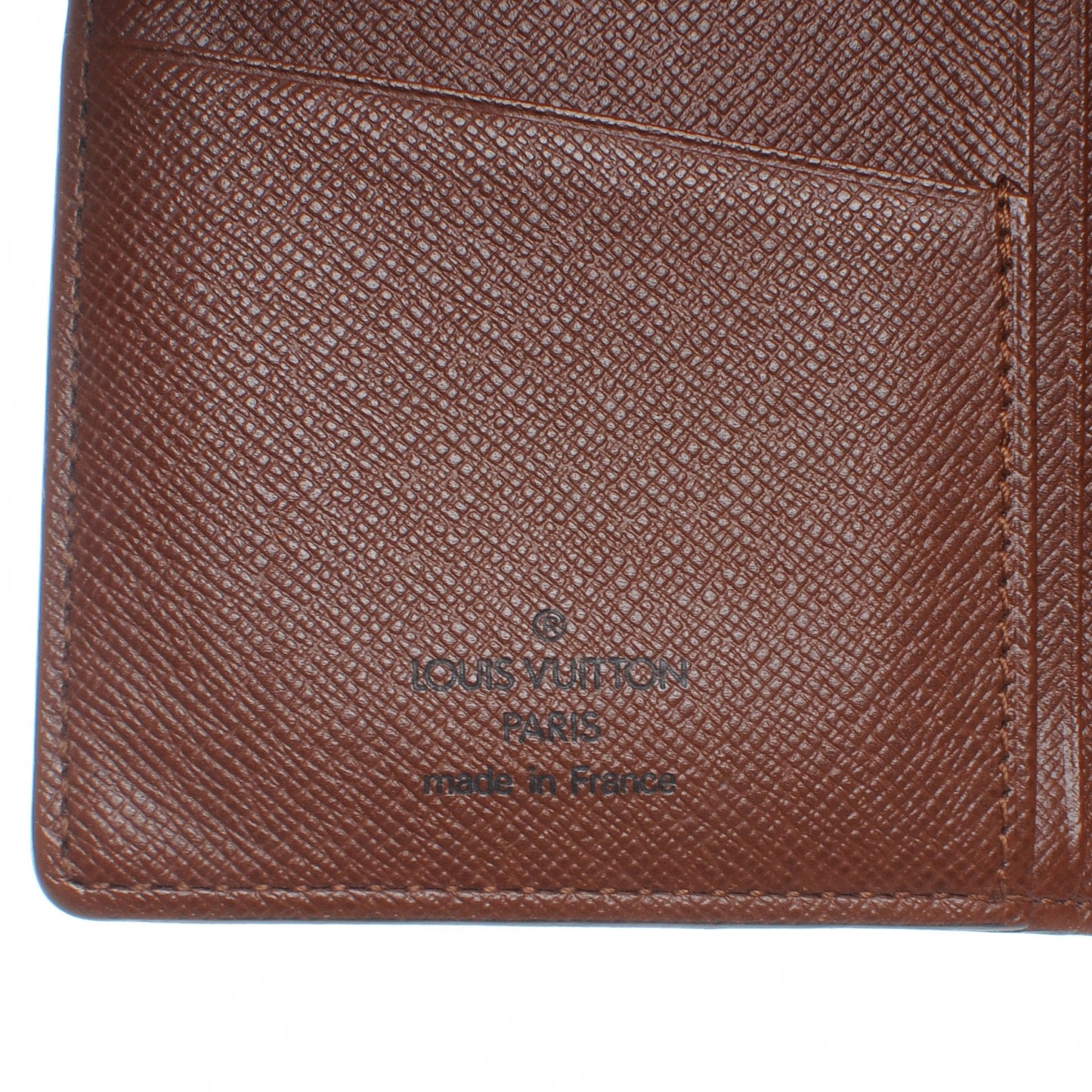 Monogram Checkbook Holder