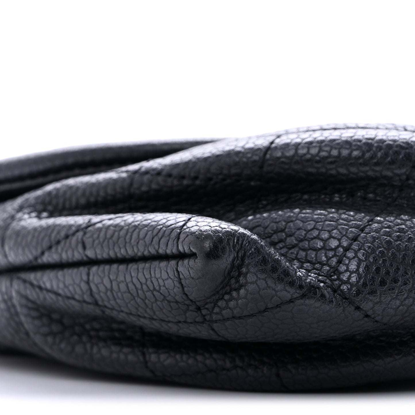 Caviar Half Moon Wallet On Chain WOC Black
