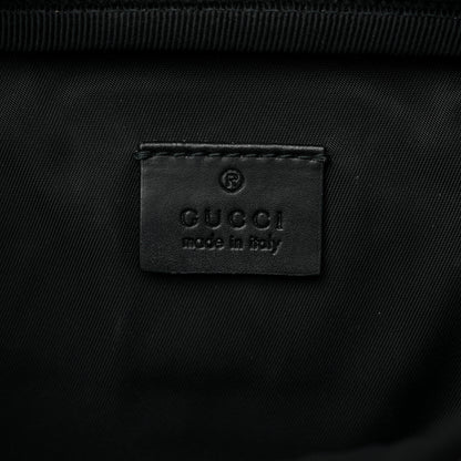 Gucci GG Supreme Monogram Web Belt Bag Black 6 of 16