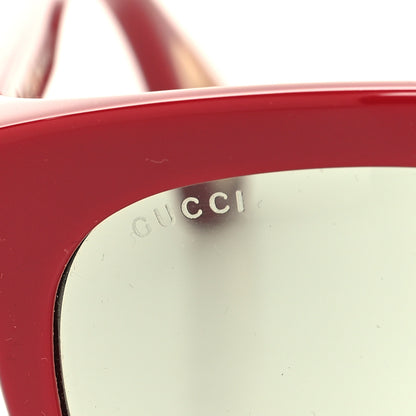 Gucci Square Frame GG0468S Sunglasses Red 7 of 8