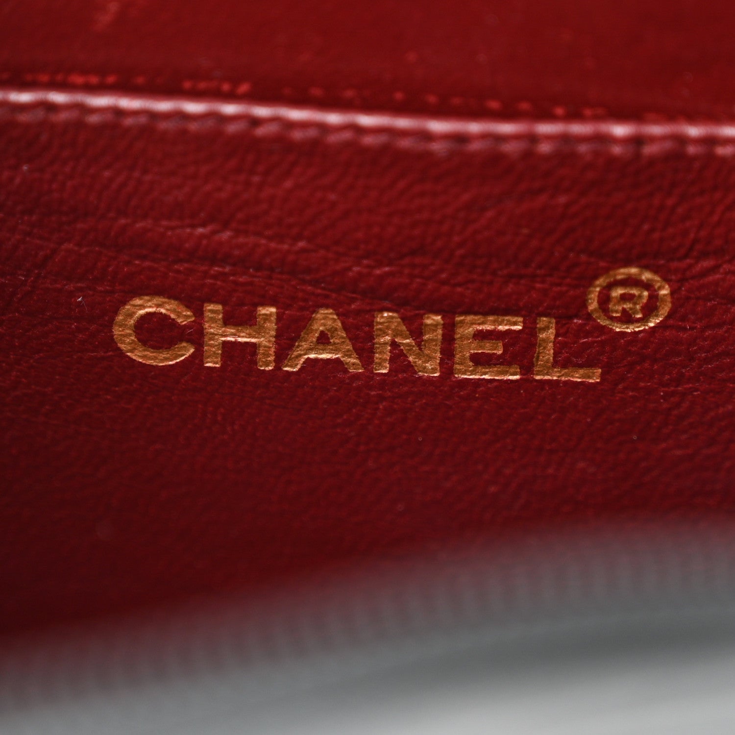 Chanel Lambskin Quilted Small Half Moon Clutch Black 6 of 14