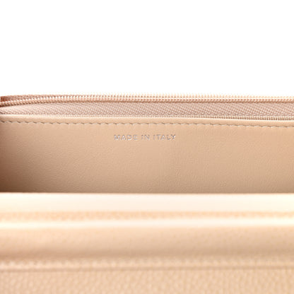 Chanel Caviar Quilted Wallet On Chain WOC Beige 7 of 11