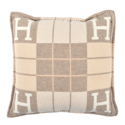 Hermes Wool Cashmere Avalon III Pillow PM Coco Camomille 2 of 3