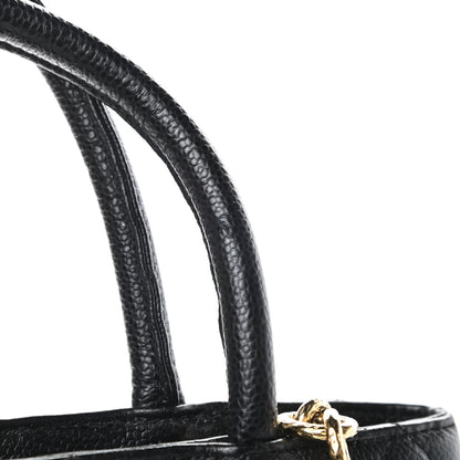 Chanel Caviar Quilted Medallion Tote Black 14 of 14
