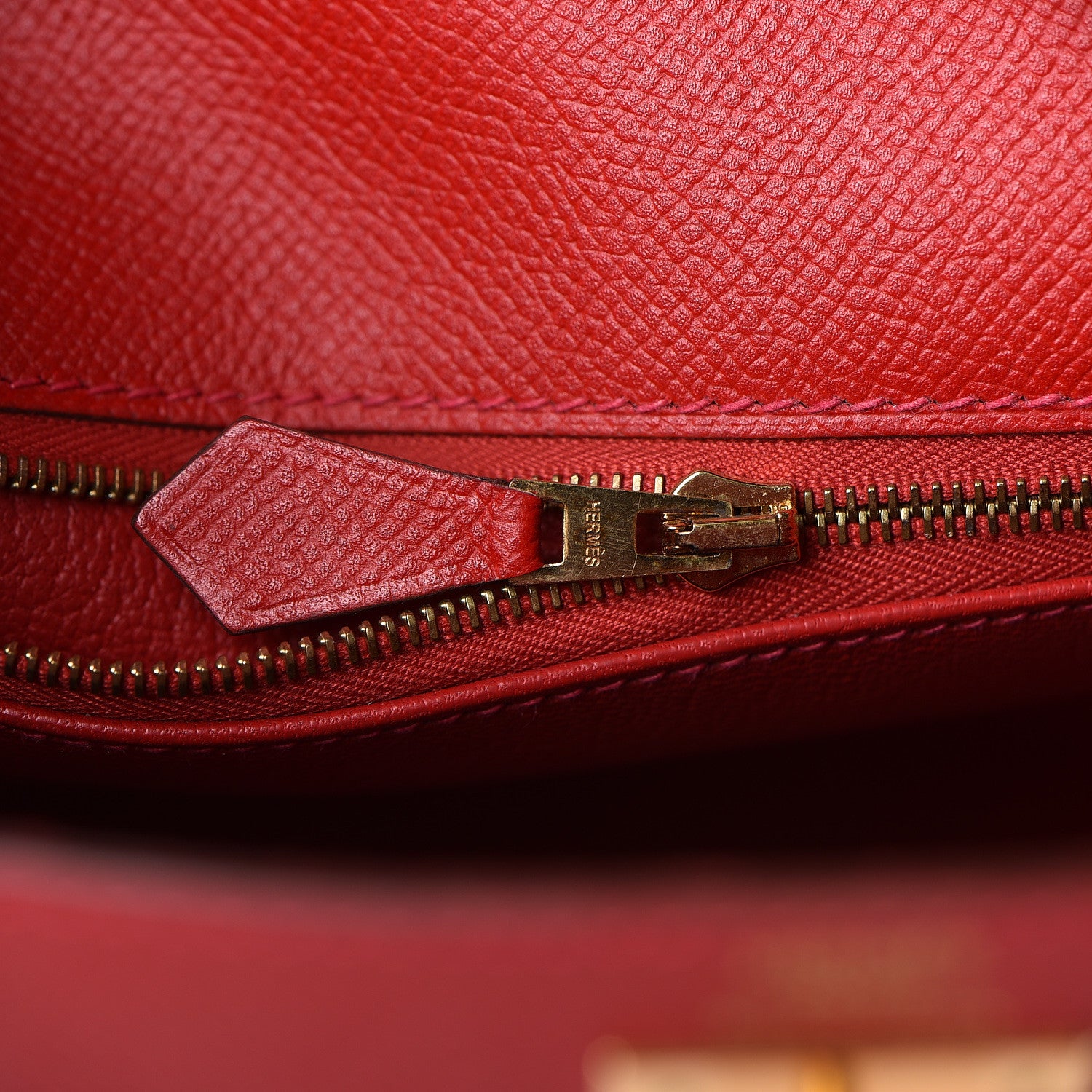 Hermes Epsom Kelly Sellier 28 Rouge Casaque 9 of 42